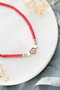 Heliophilia Silver Collar Multicolor KL-0873 con Colgante de Corazón